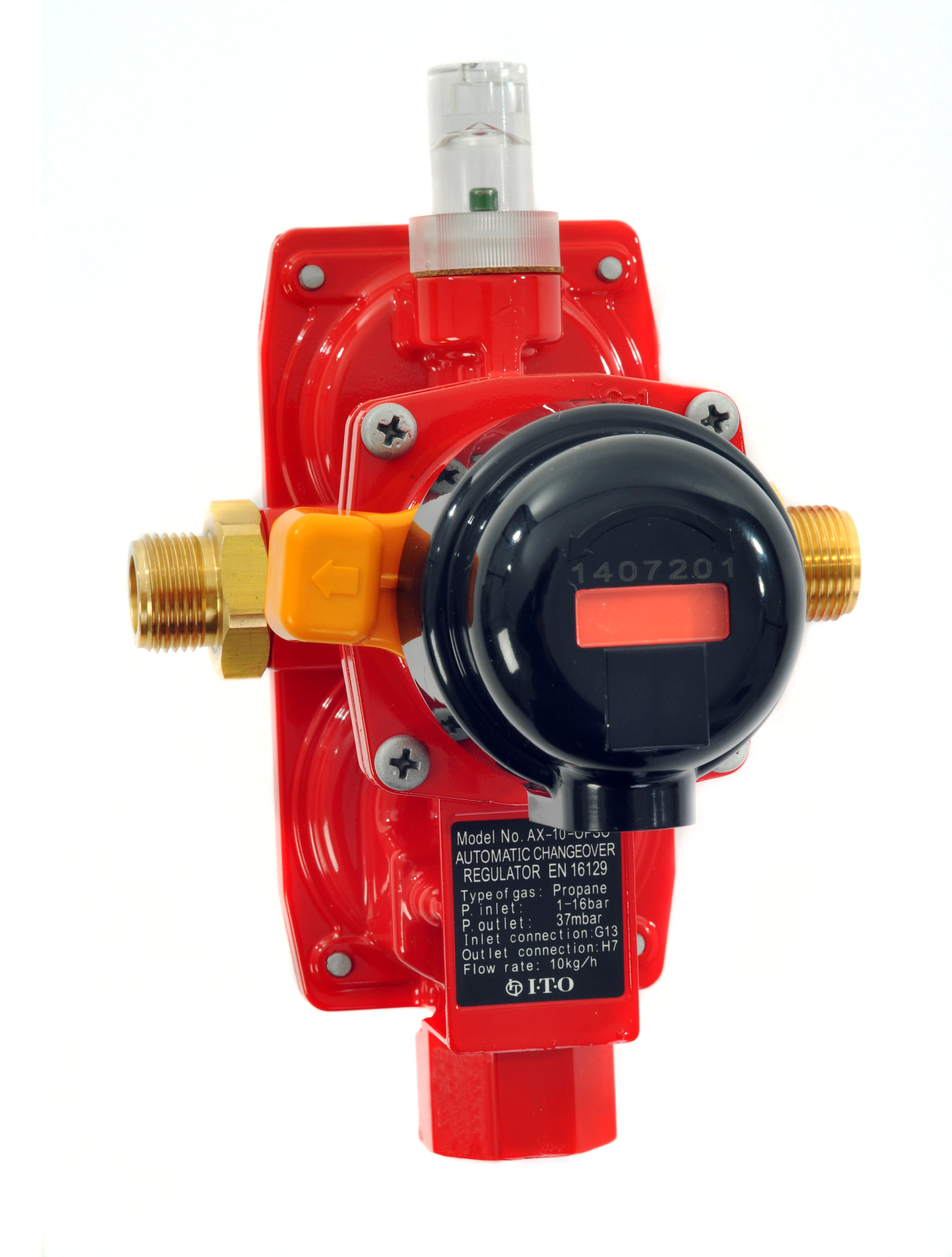 ITO Automatic Changeover with OPSO Gas Regulator Kit POL 